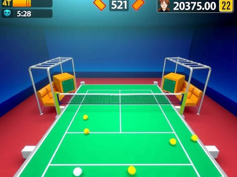 Dynamo Badminton Bash Gameplay Screenshot